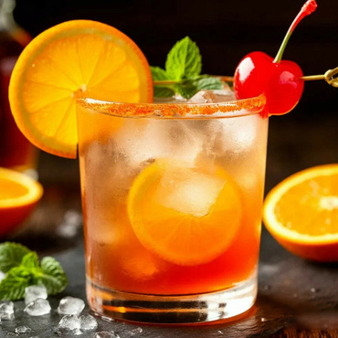 Рецепт коктейля «Ром смэш»