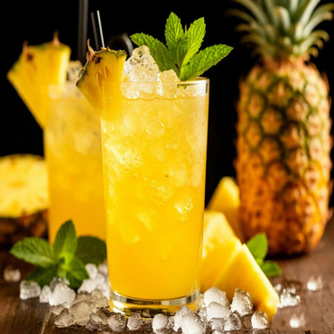 Рецепт коктейля Ананасовый коблер