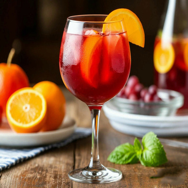 Рецепт коктейля Сангрия